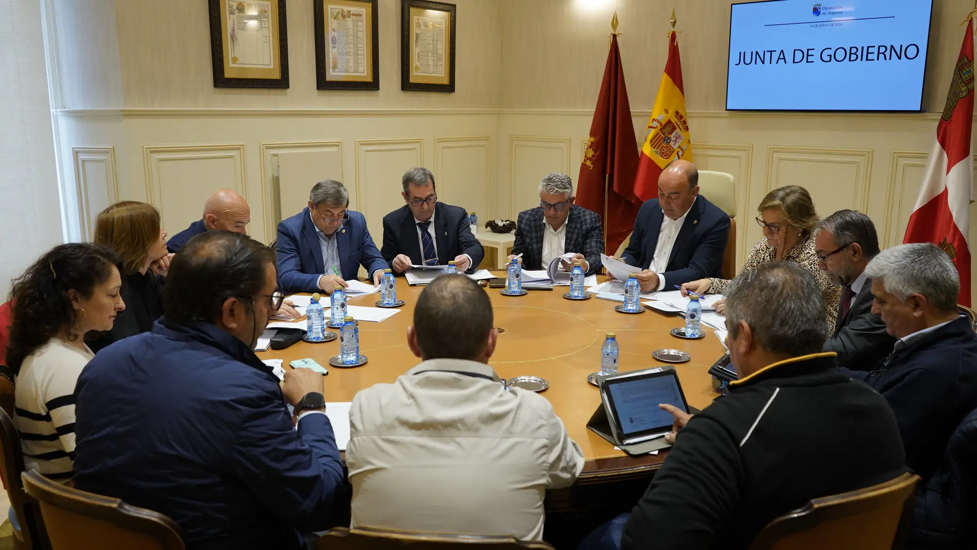 Junta de Gobierno de la Diputación de Segovia aprueba una nueva Oferta Pública de Empleo de treinta y nueve plazas