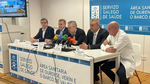 Acto de presentación do novo xerente da Área Sanitaria de Ourense Acto de presentación do novo xerente da Área Sanitaria de Ourense