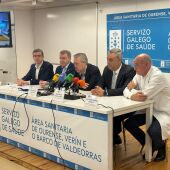 Acto de presentación do novo xerente da Área Sanitaria de Ourense