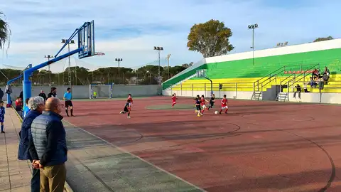 La Ciudad Deportiva de El Puerto en una foto de archivo La Ciudad Deportiva de El Puerto en una foto de archivo