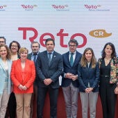 Foto de familia tras presentar "RETO CR"