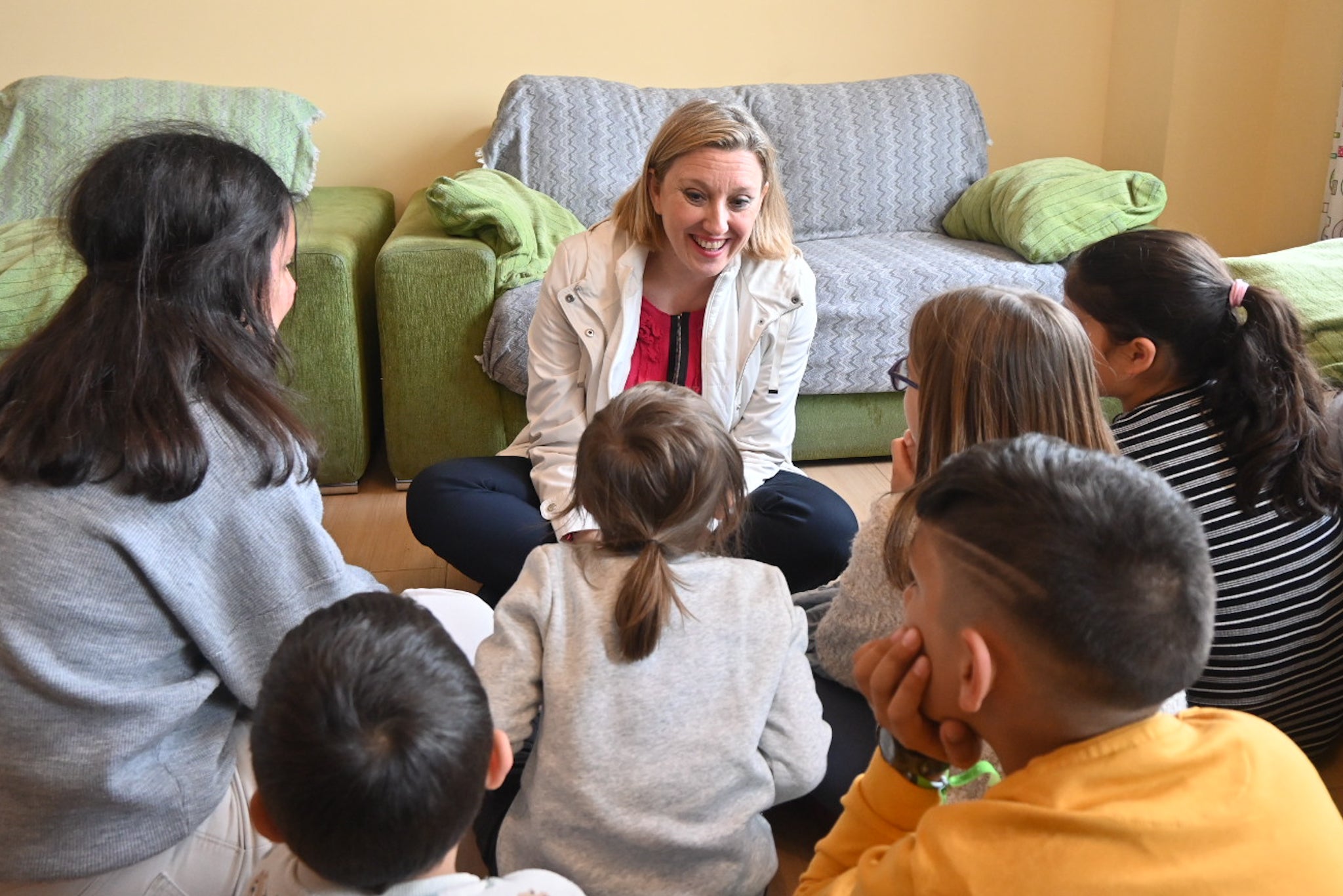 La consejera de Familia visita dos centros gestionados por Mensajeros de la Paz en Palencia La consejera de Familia visita dos centros gestionados por Mensajeros de la Paz en Palencia
