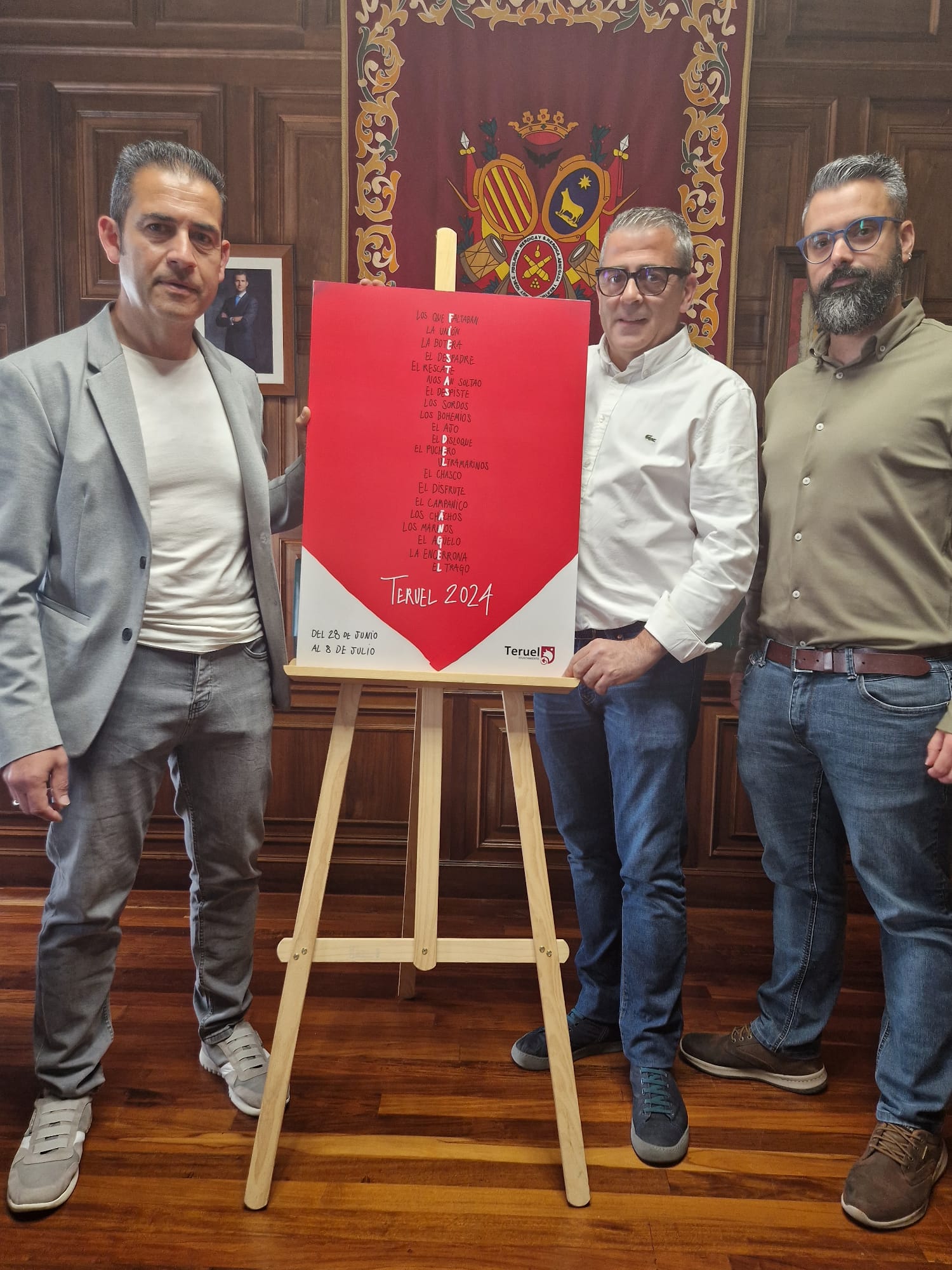 Las peñas anunciarán las Fiestas del Ángel de Teruel Las peñas anunciarán las Fiestas del Ángel de Teruel