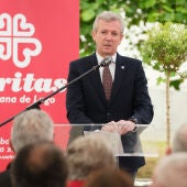 Rueda destaca la labor de Cáritas en la inauguración de la nueva sede de Lugo
