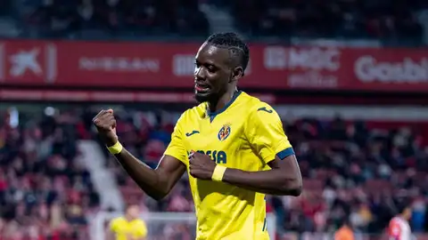 Traoré celebra su gol Traoré celebra su gol