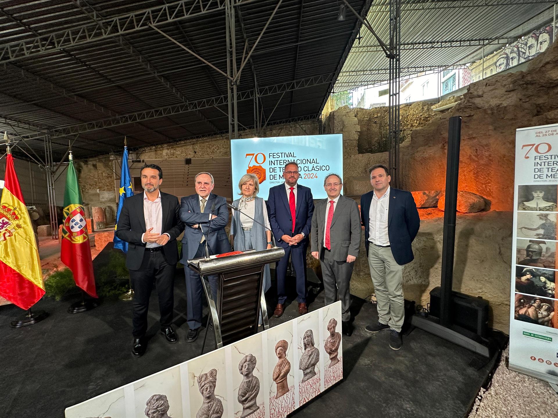 El Festival Internacional de Teatro Clásico de Mérida presenta su 70ª edición en Lisboa El Festival Internacional de Teatro Clásico de Mérida presenta su 70ª edición en Lisboa