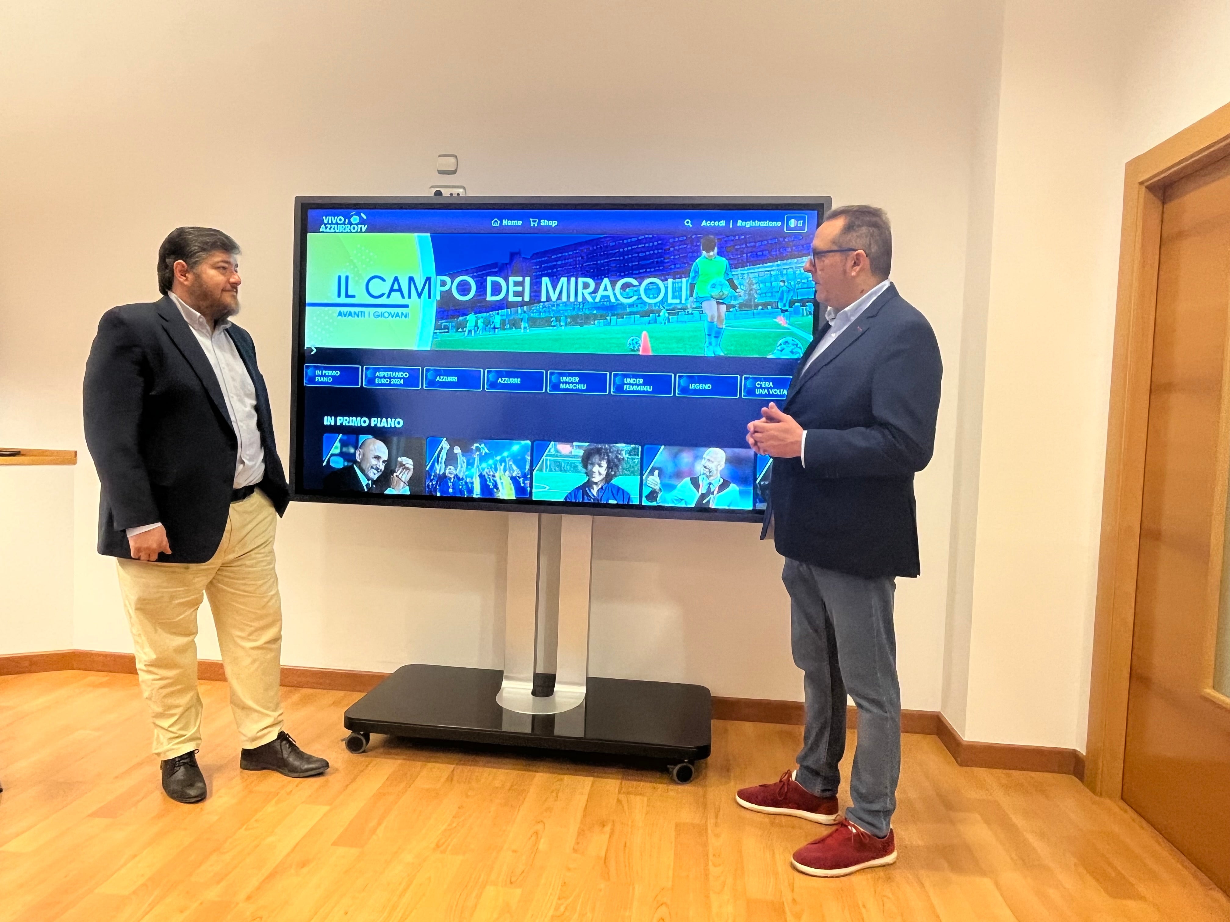 Interactvty desarrolla VivoAzzurroTV, la plataforma de streaming interactiva de la Federación Italiana de Fútbol Interactvty desarrolla VivoAzzurroTV, la plataforma de streaming interactiva de la Federación Italiana de Fútbol