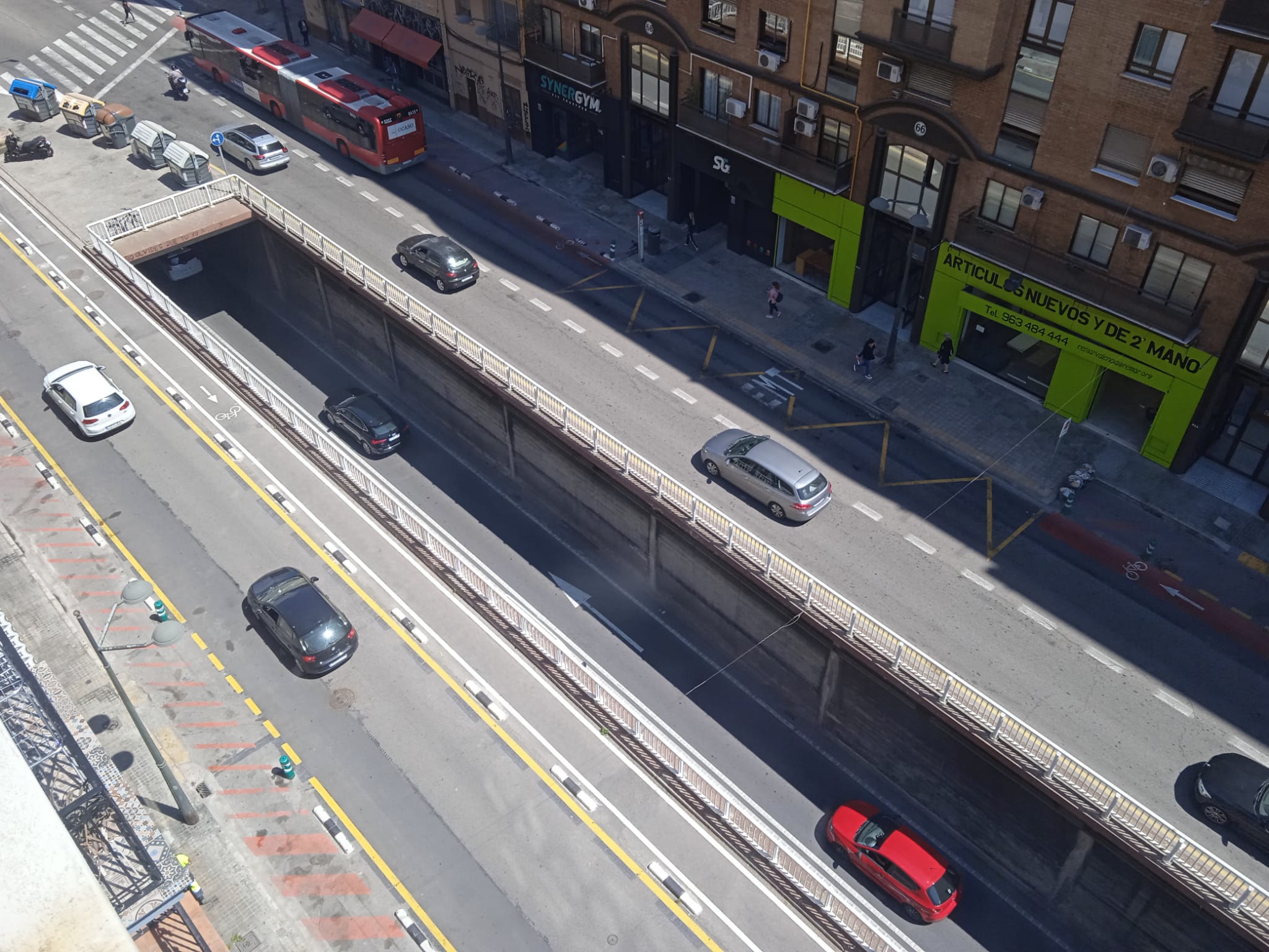 El Ayuntamiento anuncia que mantendrá “de momento” el túnel de Pérez Galdós-Giorgeta El Ayuntamiento anuncia que mantendrá “de momento” el túnel de Pérez Galdós-Giorgeta