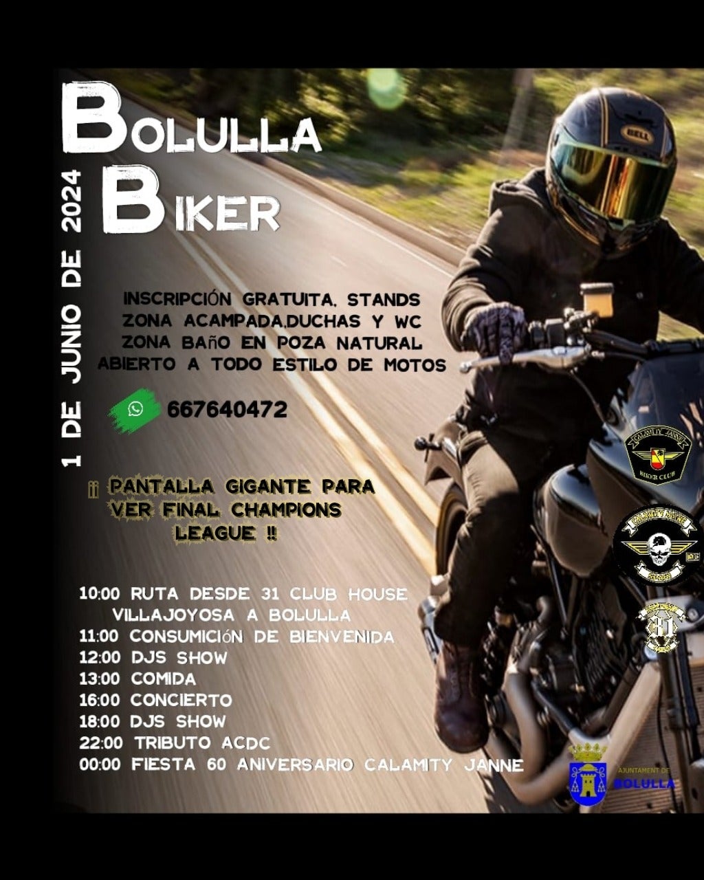 Ya están abiertas las inscripciones para la Bolulla Biker Ya están abiertas las inscripciones para la Bolulla Biker