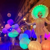 Espectáculo de encendido de luces de Navidad en Palma en el año 2022