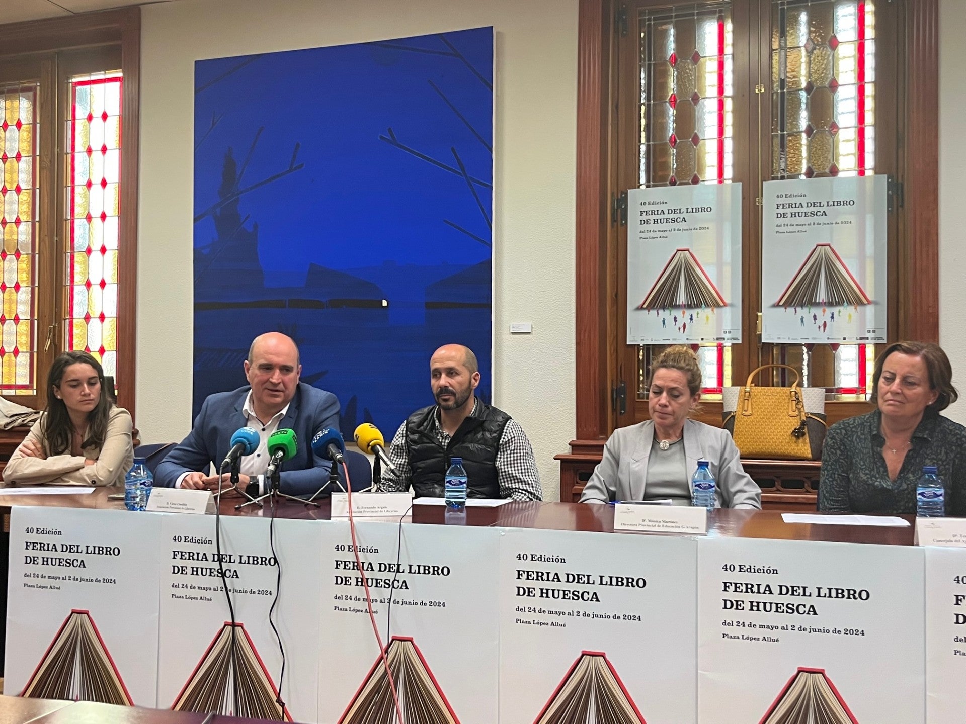 Más de setenta autores firmarán en la 40 edición de la Feria del Libro de Huesca Más de setenta autores firmarán en la 40 edición de la Feria del Libro de Huesca