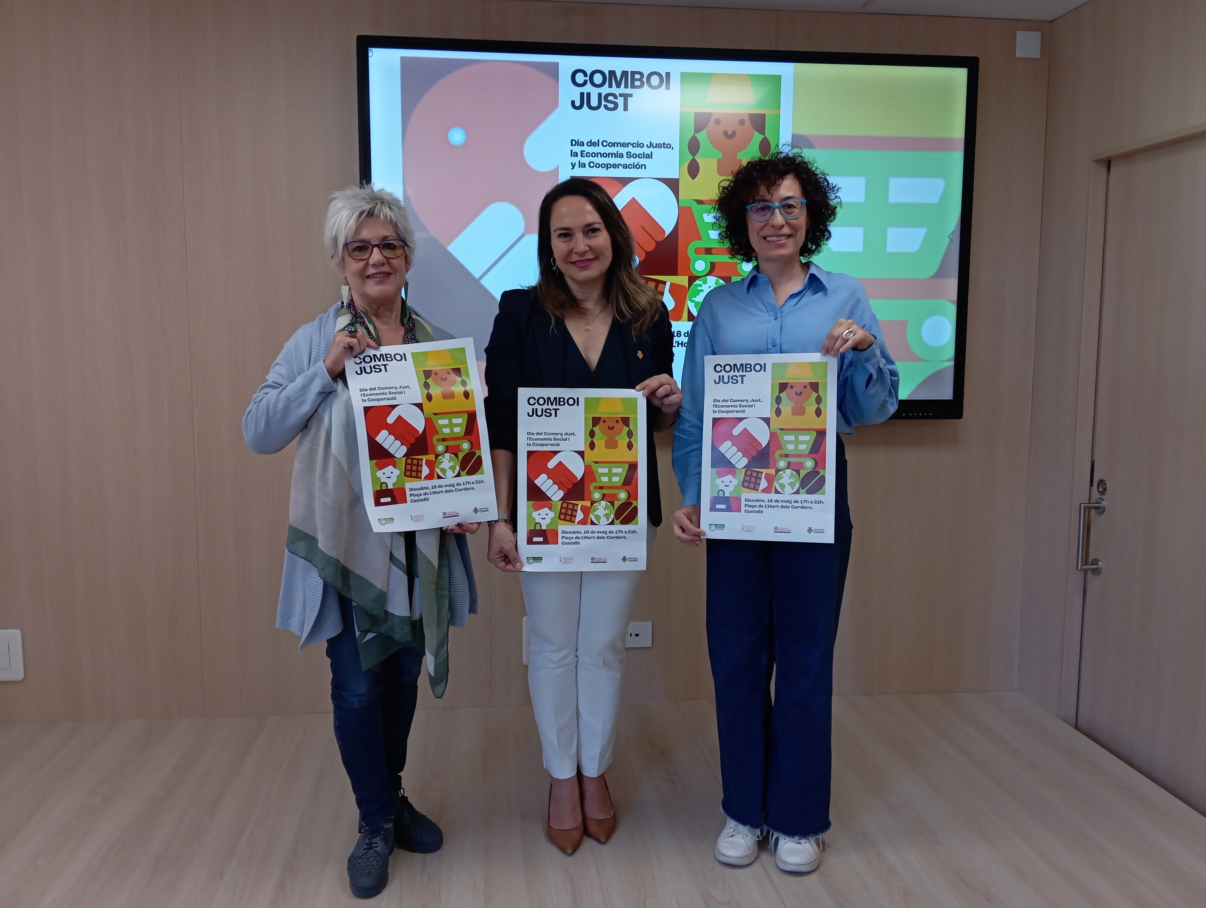 Castelló celebra el Día Mundial del Comercio Justo con un llamamiento a un consumo más responsable Castelló celebra el Día Mundial del Comercio Justo con un llamamiento a un consumo más responsable