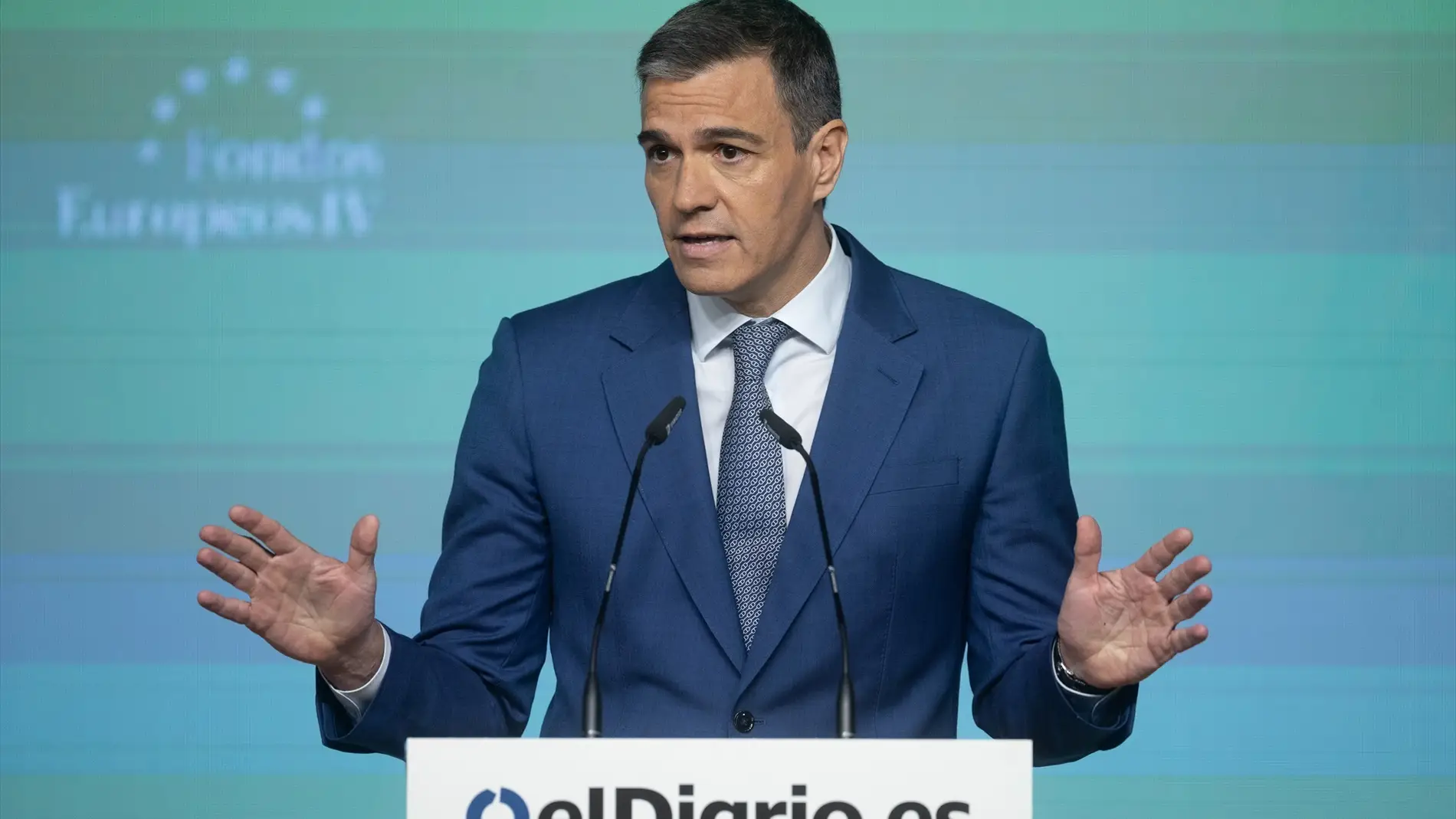 El presidente del Gobierno, Pedro Sánchez, ha inaugurado la IV edición del foro ‘Fondos Europeos’