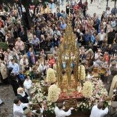 La Custodia a su paso por la Plaza de Zocodover
