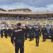 La Policía Nacional realiza exhibiciones para los escolares de toda España; en Cuenca se iba a realizar en la plaza de toros 