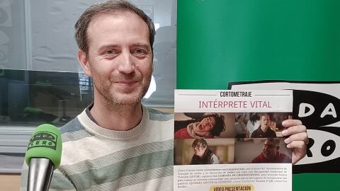 &Oacute;scar S&aacute;nchez Vaquero, maestro de alumnos con necesidades educativas especiales en Torrej&oacute;n de Ardoz y director de cine