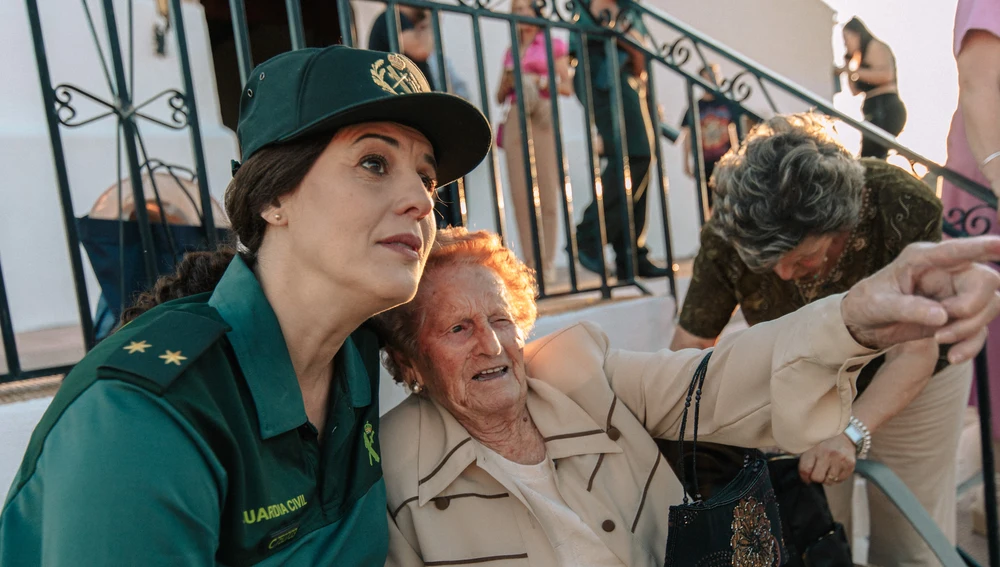 Farah Hamed durante el rodaje del cortometraje "Teníamos un plan" Farah Hamed durante el rodaje del cortometraje "Teníamos un plan"