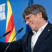 El candidato de Junts a la presidencia de la Generalitat, Carles Puigdemont