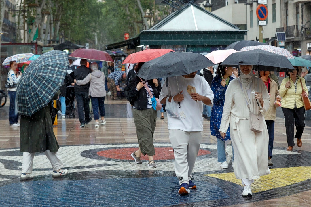 Tornen les pluges a Catalunya: seran intenses i fortes en alguns punts Tornen les pluges a Catalunya: seran intenses i fortes en alguns punts