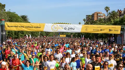 Todo listo para correr el domingo la Volta a peu València del centenario Todo listo para correr el domingo la Volta a peu València del centenario