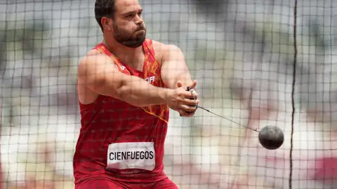 El montijano Javier Cienfuegos anuncia su retirada en Andújar, donde batió su último récord de lanzamiento El montijano Javier Cienfuegos anuncia su retirada en Andújar, donde batió su último récord de lanzamiento