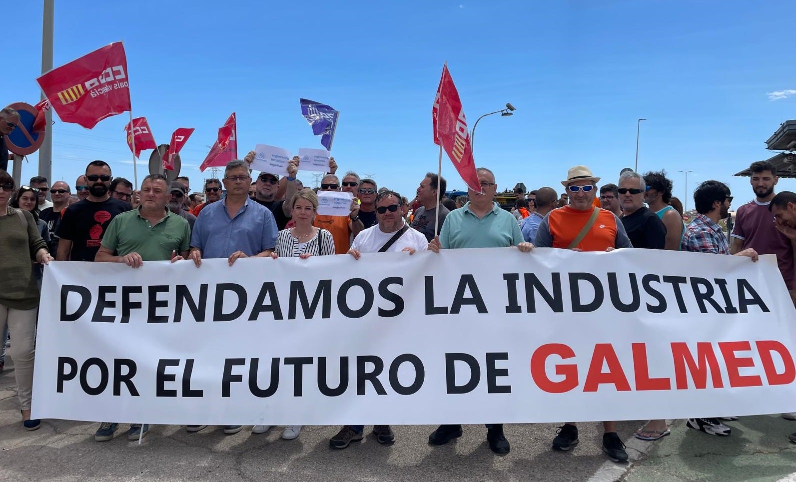 De Morvedre a Alemania: La plantilla de ThyssenKrupp Galmed llevará sus protestas a Essen De Morvedre a Alemania: La plantilla de ThyssenKrupp Galmed llevará sus protestas a Essen