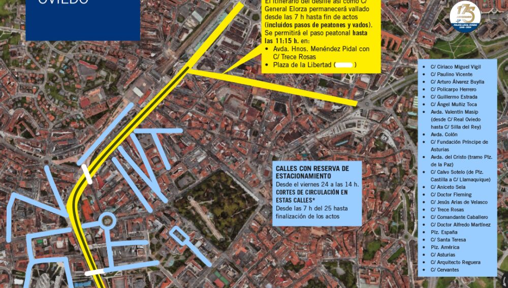 Cortes en Oviedo por el DIFAS