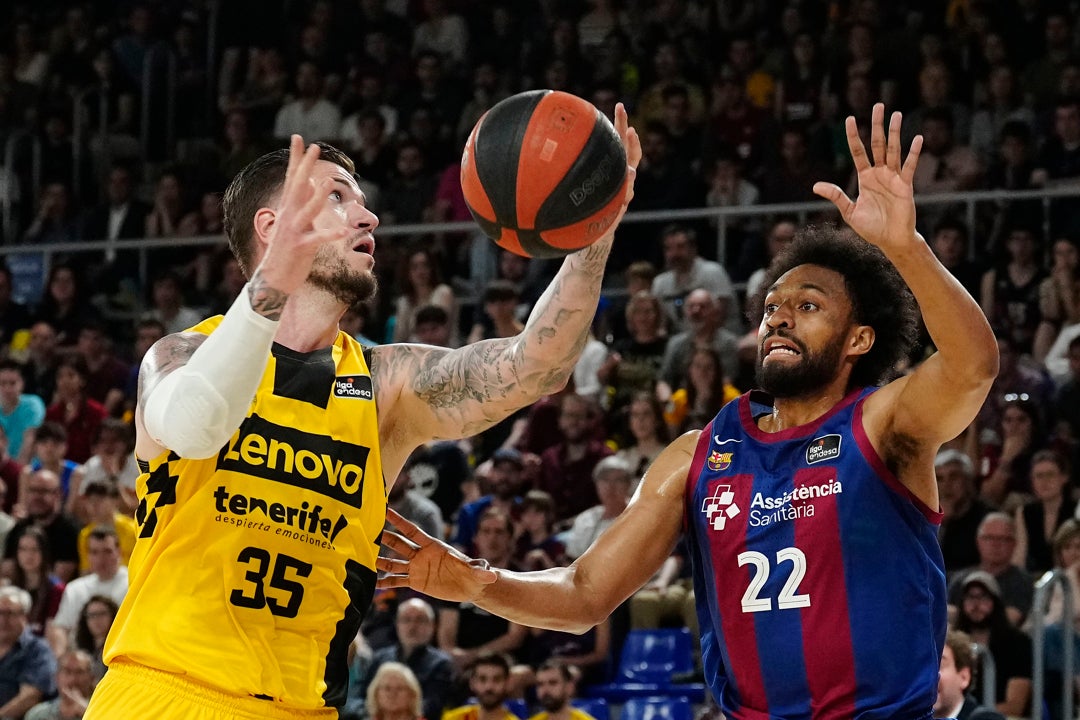 El Barça gana el primer asalto al Tenerife El Barça gana el primer asalto al Tenerife