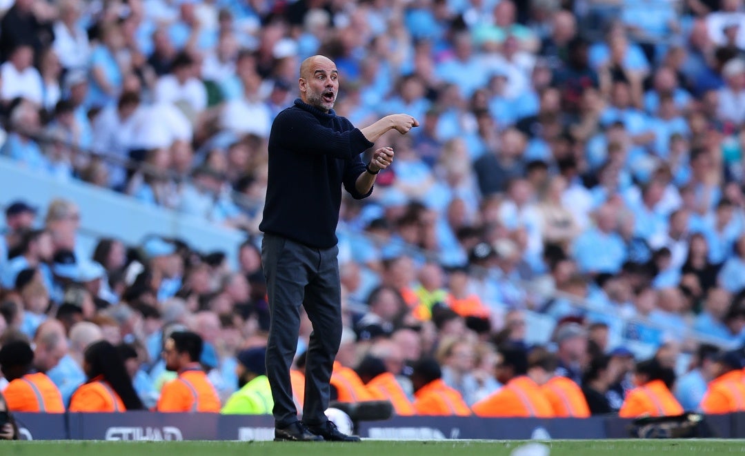 Guardiola ve "más cerca" su final en el Manchester City Guardiola ve "más cerca" su final en el Manchester City