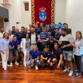 El Ayuntamiento de la Vila rinde homenaje a su equipo de Rugby por su ascenso a División de Honor