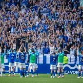 Real Oviedo celebra su última victoria