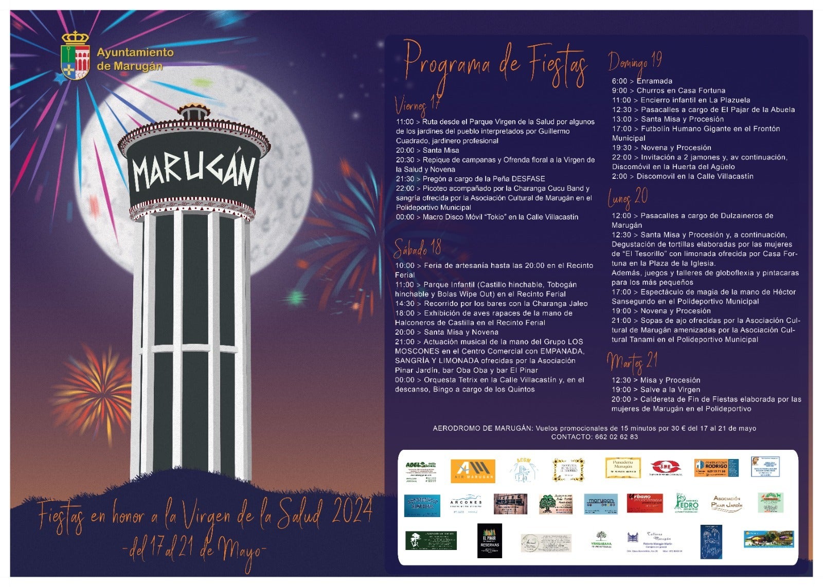 Marugán vive estos días con intensidad las Fiestas en Honor a la Virgen de la Salud Marugán vive estos días con intensidad las Fiestas en Honor a la Virgen de la Salud