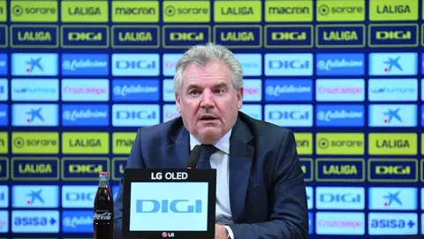 Manuel Vizcaíno: "Este descenso es un golpe duro" Manuel Vizcaíno: "Este descenso es un golpe duro"