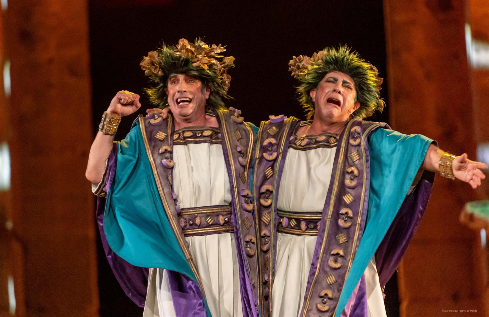 La obra 'Los Gemelos' regresa este viernes al Teatro Romano de Mérida con entrada gratuita dentro de Emerita Lvdica La obra 'Los Gemelos' regresa este viernes al Teatro Romano de Mérida con entrada gratuita dentro de Emerita Lvdica