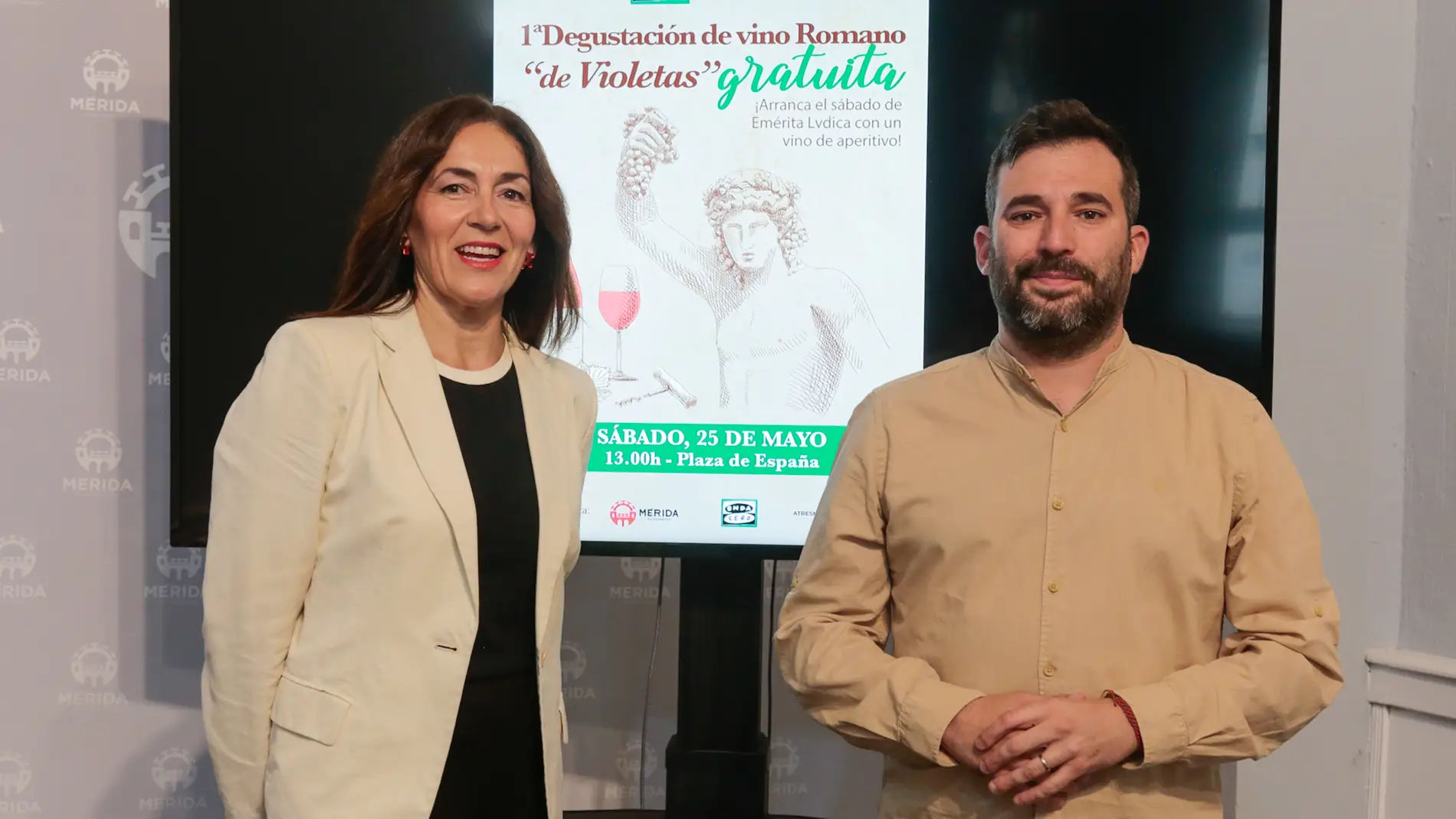 Onda Cero Mérida invita a la I Degustación de Vino Romano de Violetas este sábado en la Plaza de España