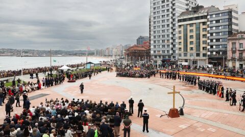 Jura de bandera civil en Gij&oacute;n