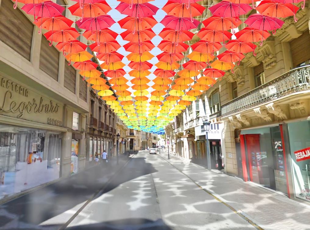 La Calle Marqués de Molins tendrá sombra este verano La Calle Marqués de Molins tendrá sombra este verano