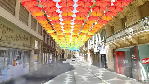 Umbrella Sky en Albacete Umbrella Sky en Albacete