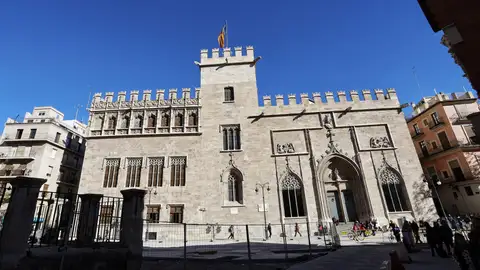 La Lonja de València etquetas