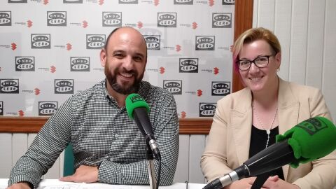 Santiago L&oacute;pez Izquierdo y &Aacute;ngela Notario