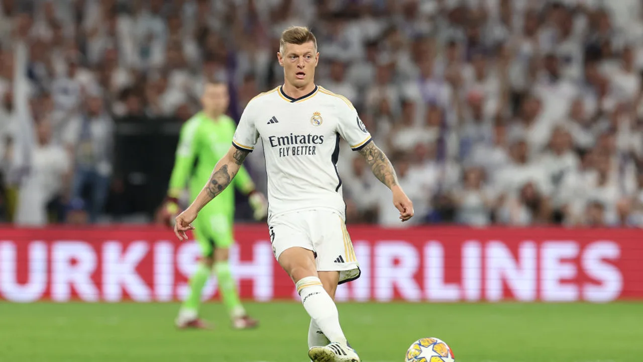 El jugador del Real Madrid, Toni Kroos