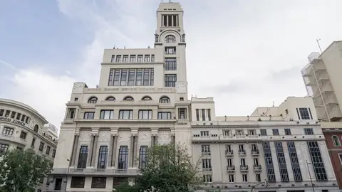 Fachada del Círculo de Bellas Artes, edificio obra de Antonio Palacios e inaugurado en 1926 Fachada del Círculo de Bellas Artes, edificio obra de Antonio Palacios e inaugurado en 1926