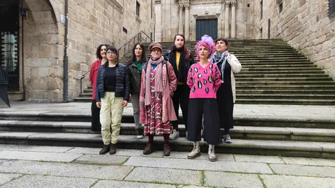 Rolda de prensa da Marcha Mundial da Mulleres en Ourense Rolda de prensa da Marcha Mundial da Mulleres en Ourense