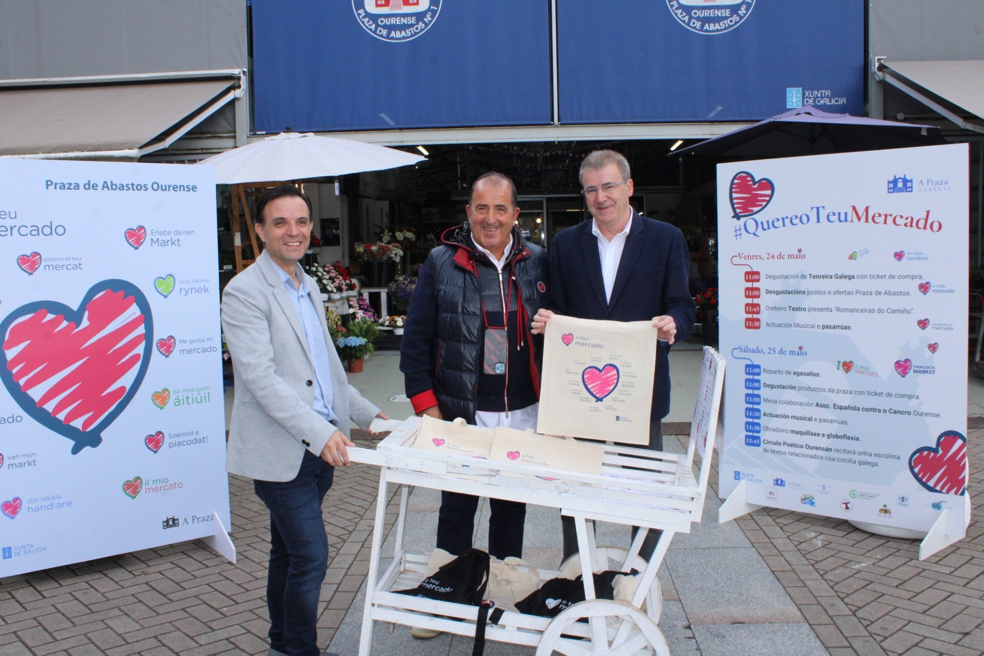 Arranca o venres a campaña "Quere o teu mercado" Arranca o venres a campaña "Quere o teu mercado"