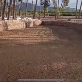 La Font de Quart de les Valls, completamente seca por la sequía La Font de Quart de les Valls, completamente seca por la sequía