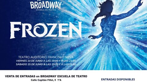 Representaci&oacute;n de "Frozen" los d&iacute;as 14 y 15 de junio de 2024