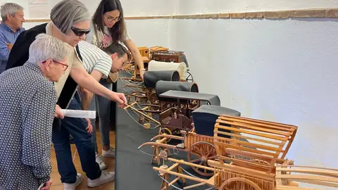 Muestra de artesanía en madera del Museu Etnològic de Quartell Muestra de artesanía en madera del Museu Etnològic de Quartell