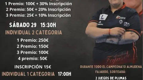 El primer Campeonato de Dardos de Hellín se celebrará a finales de junio El primer Campeonato de Dardos de Hellín se celebrará a finales de junio