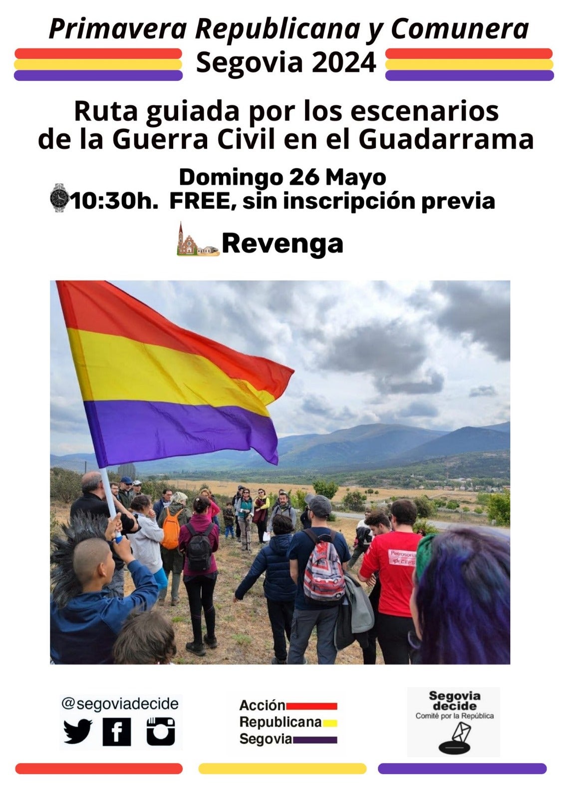 La Primavera Republicana ofrece un paseo por los lugares escenarios de la Guerra Civil La Primavera Republicana ofrece un paseo por los lugares escenarios de la Guerra Civil