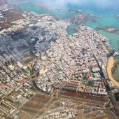 Vista aérea de Arrecife 